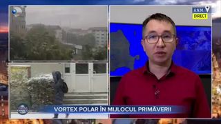 Vortex polar &icirc;n mijlocul primăverii