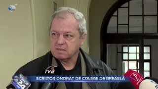 Scriitor onorat de colegii de breaslă