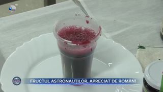 VIDEO- Fructul astronauților a devenit vedeta deserturilor românești