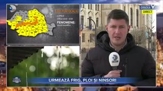 Urmează frig, ploi și ninsori