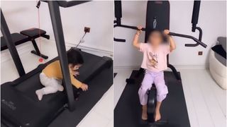 Tzancă Uraganu are grijă de sănătatea copiilor săi! Acesta și-a dus copiii la sala de fitness: „Pentru o viață sănătoasă, faceți mai mult sport”