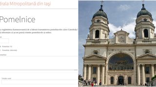VIDEO- Tehnologia a evoluat la Iași: enoriașii pot trimite pomelnice online și le pot plăti direct cu cardul