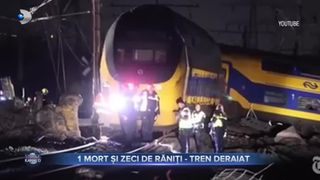 1 mort și zeci de răniți- tren deraiat