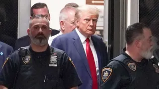 VIDEO - Primele imagini cu Donald Trump arestat