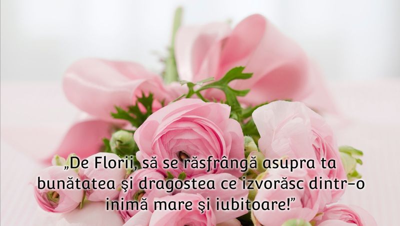 Urări de Florii 2023.