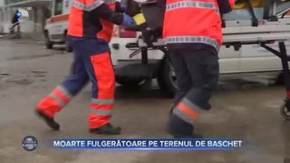 Moarte fulgerătoare pe terenul de baschet