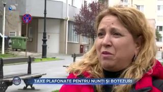 Taxe plafonate pentru nunți și botezuri