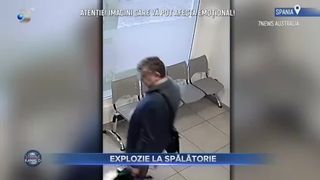 Explozie la spălătorie