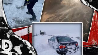 Urmările dezastruoase ale viscolului. 11 județe au fost afectate de zăpadă. Meteorologii au emis Cod roșu de vreme rea