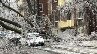 VIDEO- O furtună de gheață a luat viața a două persoane &icirc;n Canada. Peste un milion de oameni au rămas fără electricitate