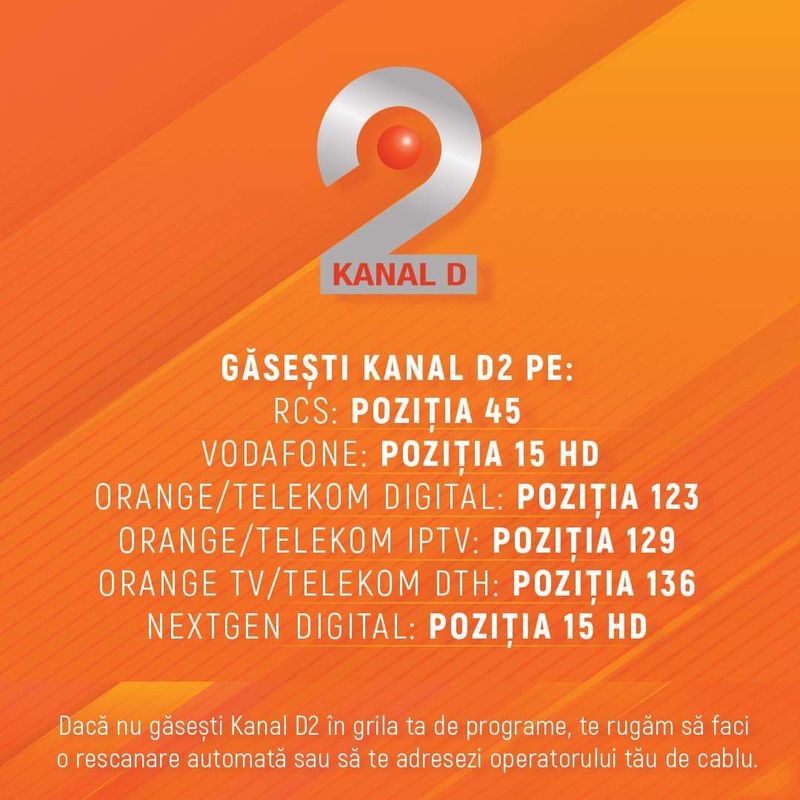 Cum găsești Kanal D2