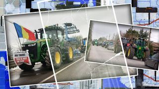 VIDEO - Proteste ale fermierilor români în toată țara! Manifestanții cer despăgubiri mai mari de la Uniunea Europeană