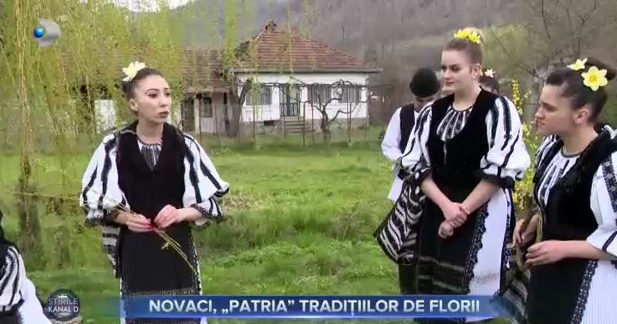 Novaci VIDEO- Orașul Novaci, baza tradițiilor de Florii - Stirile Kanal D
