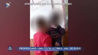 Profesoară umilită &icirc;n ultimul hal de elevi