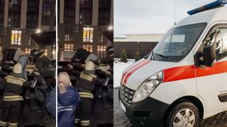 Un bărbat care se afla sub influența alcoolului a supraviețuit după ce a căzut de la etajul 19 al unui bloc din Rusia