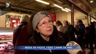 Masa de Paște, fără carne de miel