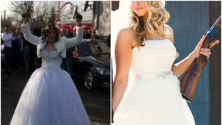 Mireasă căutată de poliție după ce a tras focuri de armă la propria nuntă. De ce a dispărut fără urmă