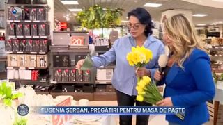 Eugenia Șerban, pregătiri pentru masa de Paște