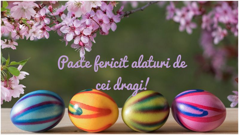 Mesaje de Paște 2023. ,,Fie ca Învierea Domnului să va aducă pacea în casă și în suflet, să va ofere speranță, sănătate și noroc. Hristos a Înviat!''