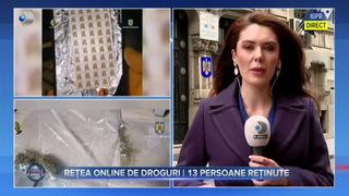 VIDEO- Rețea online de droguri, desființată de polițiști. 13 persoane au fost reținute