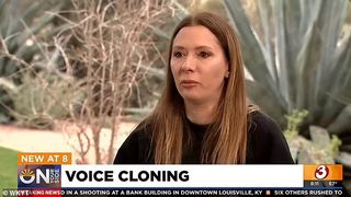 Momente de coșmar pentru mamă c&acirc;nd a auzit vocea clonată a fetei sale