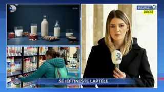 VIDEO- Prețul laptelui scade timp de șase luni