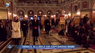 VIDEO- Deniile, slujbele din Săptămâna Mare