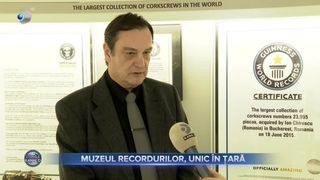 VIDEO- Muzeul Recordurilor Românești, unic în lume
