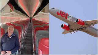 "Am fost singurul pasager dintr-un avion uriaș. Am intrat în panică, dar apoi m-am simțit ca un rege"