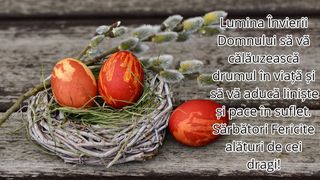 Mesaje, urări și felicitări de Paște 2023.