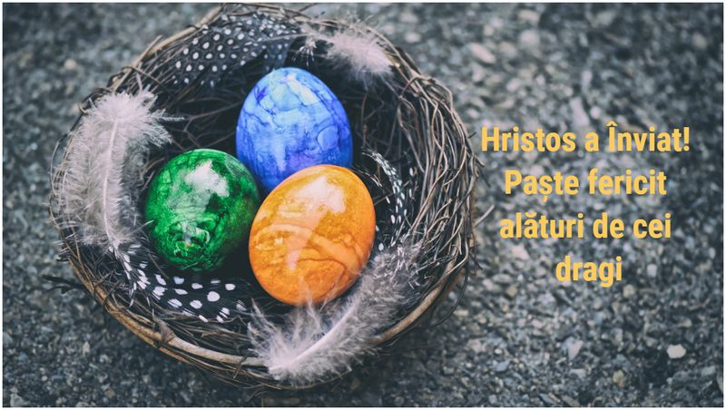 Mesaje, urări și felicitări de Paște 2023.