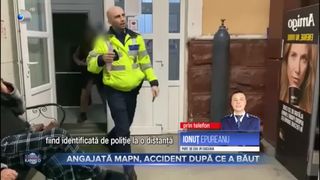 Angajată MAPN, accident după ce a băut