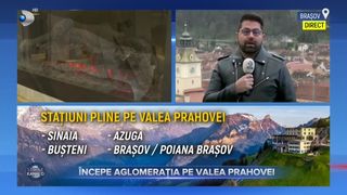 VIDEO- A început aglomerația pe Valea Prahovei