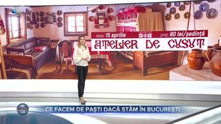 VIDEO- Ce facem de Paște dacă stăm &icirc;n București
