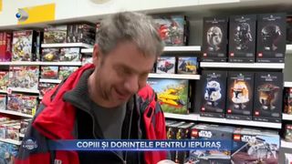 Copiii și dorințele pentru iepuraș