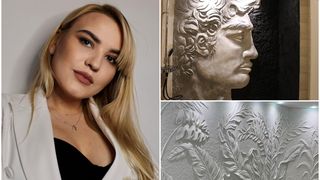 EXCLUSIV: Decorațiunile în basorelief, o nouă tendință în materie de amenajări/Elena Chiriță: ” Proiectele la înălțime pe schelă sunt cele mai complexe și grele”