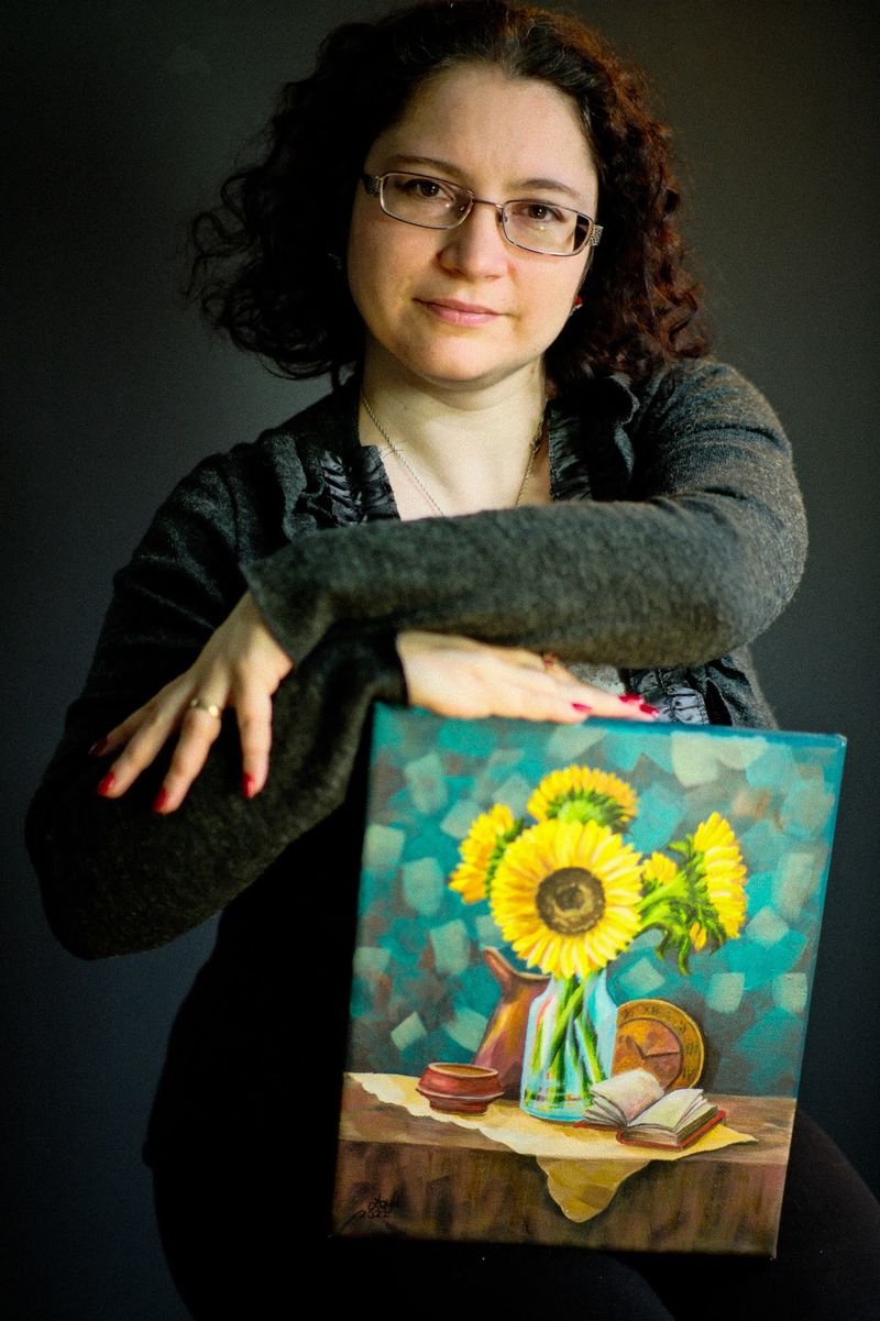 Laura Mateescu- instructor de pictură