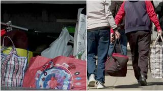 VIDEO - Părinții trimit copiilor pachete de Paște