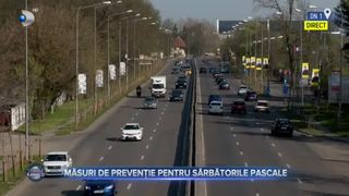 VIDEO- Măsuri de prevenție pentru Sărbătorile Pascale. C&acirc;ți polițiști vor acționa &icirc;n aceste zile