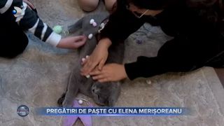 Elena Merișoreanu, pregătiri intense pentru Învierea Domnului