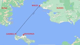 El este cățelul care a traversat Marea Bering de unul singur. Nanuq a călătorit 270 de kilometri pe apa &icirc;nghețată