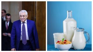 Daea, despre prețul redus al laptelui timp de șase luni: „Măsura va fi luată pentru ca oamenii să simtă că viaţa e mai ieftină”