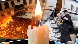 VIDEO- Lumina Sfântă a Învierii a ajuns în țara noastră. Românii de pretutindeni sărbătoresc duminică Paștele