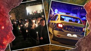 Scandal în noaptea de Înviere, în Constanţa. Un tânăr a spart cu pumnul geamul unei mașini, deranjat fiind de cum mergea şoferul