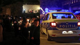 Scandal &icirc;n noaptea de &Icirc;nviere, &icirc;n Constanţa. Un t&acirc;năr a spart cu pumnul geamul unei mașini, deranjat fiind de cum mergea şoferul
