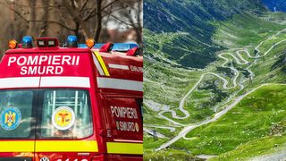 Bărbat căzut Transfăgărășan