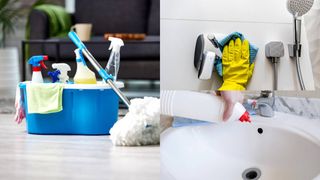 O femeie a murit intoxicată în timp ce făcea curățenie. A amestecat mai multe soluții de curațare