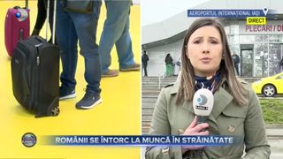 S-a terminat minivacanța de Paște! Românii se întorc la muncă în străinătate