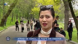 VIDEO- Turiștii atrași de t&acirc;rgul de Paște de la Craiova
