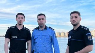 FOTO - O femeie care a &icirc;ncercat să se sinucidă &icirc;n Lacul Morii a fost salvată de polițiști. Aceasta voia să se &icirc;nece și să &icirc;ncheie socotelile cu viața